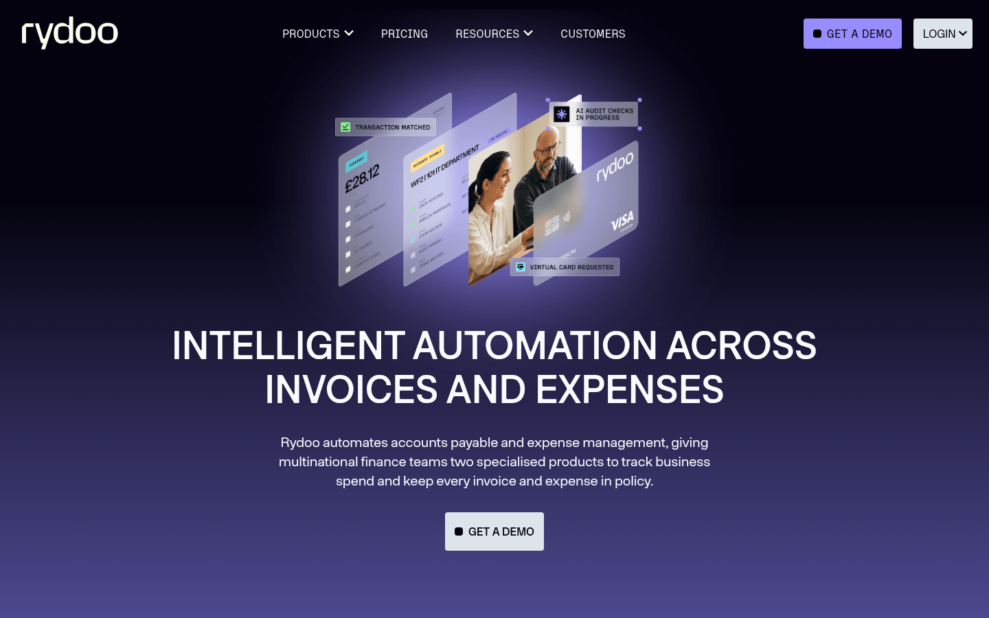 Homepage of the website, as captured