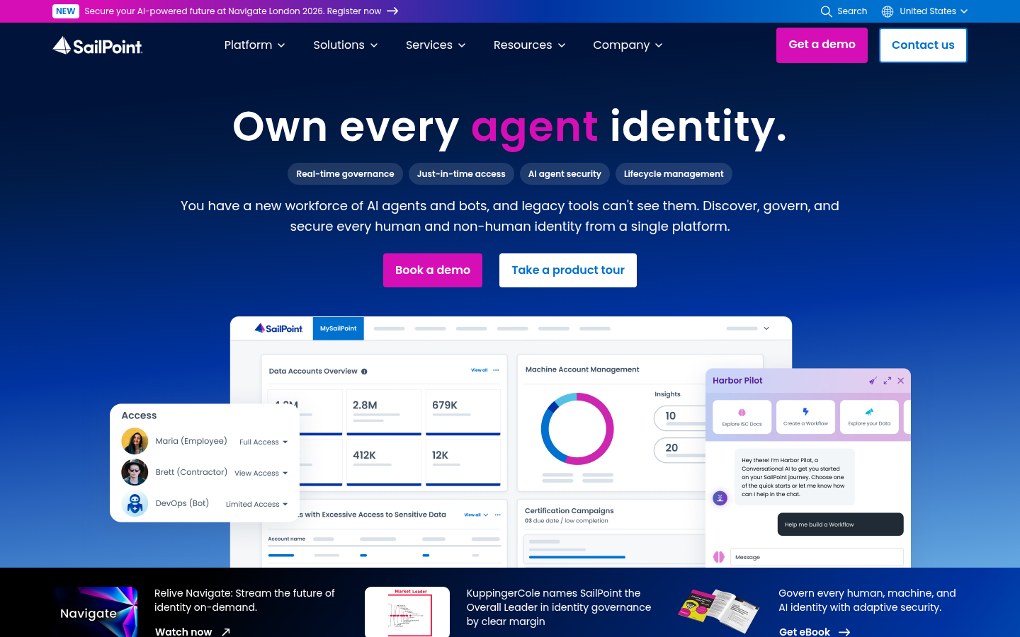 Homepage of the website, as captured