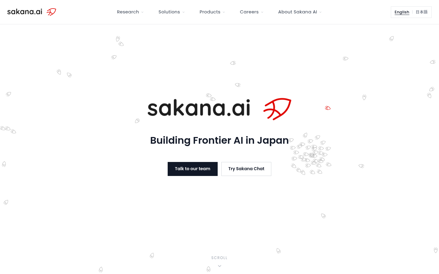Homepage of the website, as captured