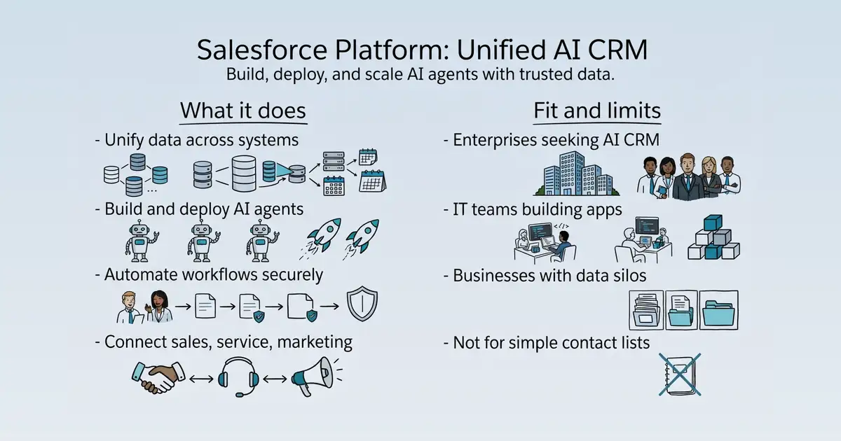 Salesforce Platform at a glance