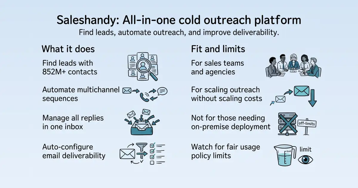 Saleshandy at a glance