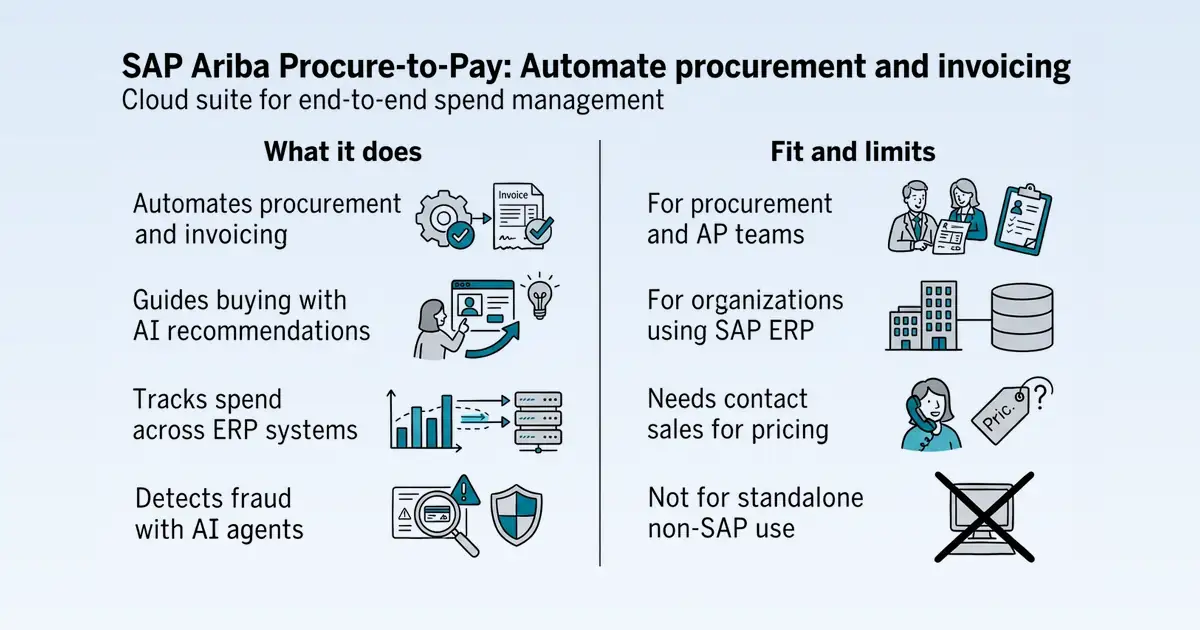 SAP Ariba Procure-to-Pay at a glance