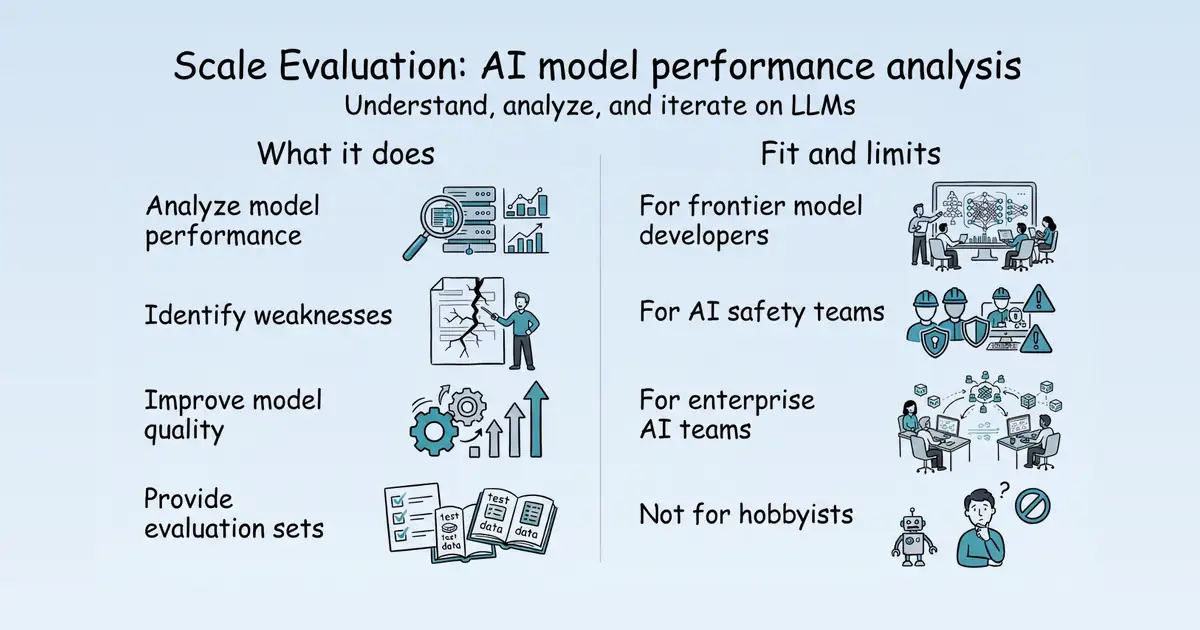 Scale Evaluation at a glance