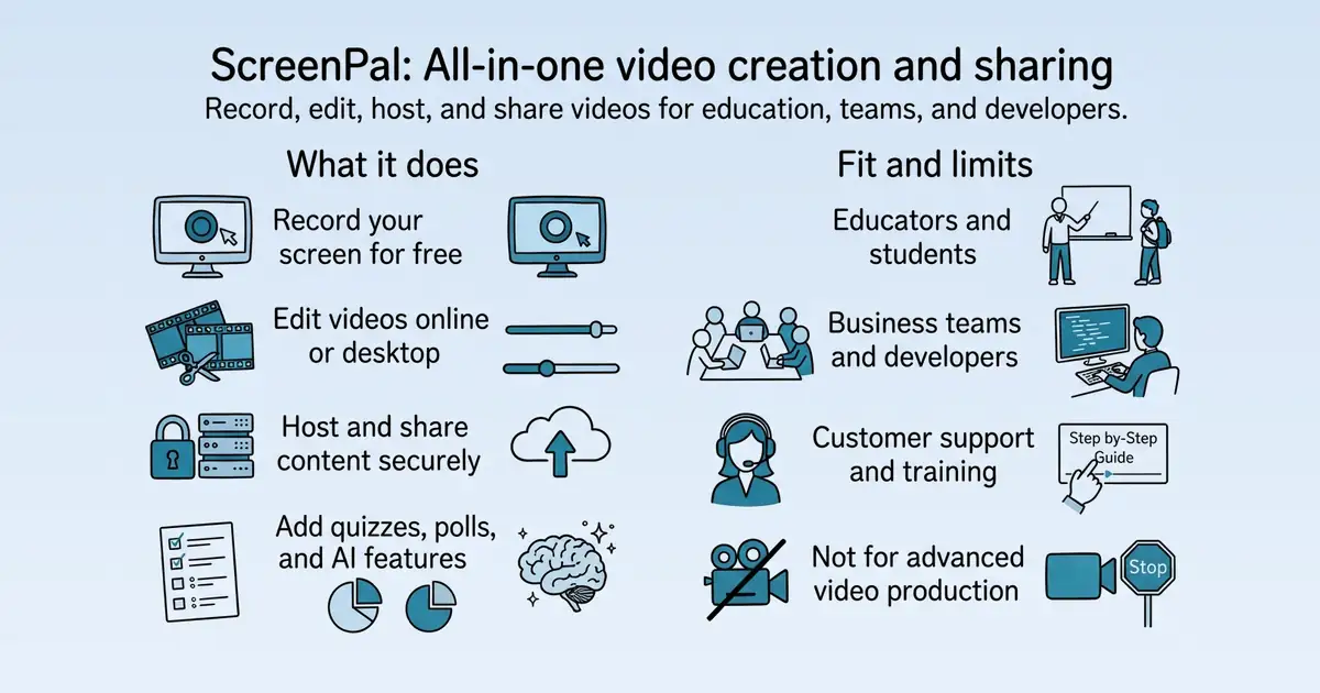 ScreenPal at a glance