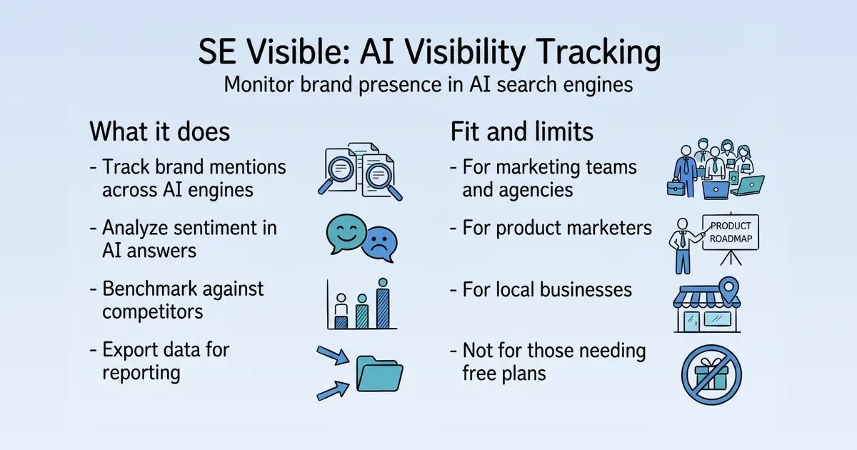 SE Visible at a glance