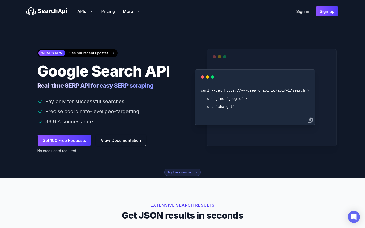 Homepage of the website, as captured