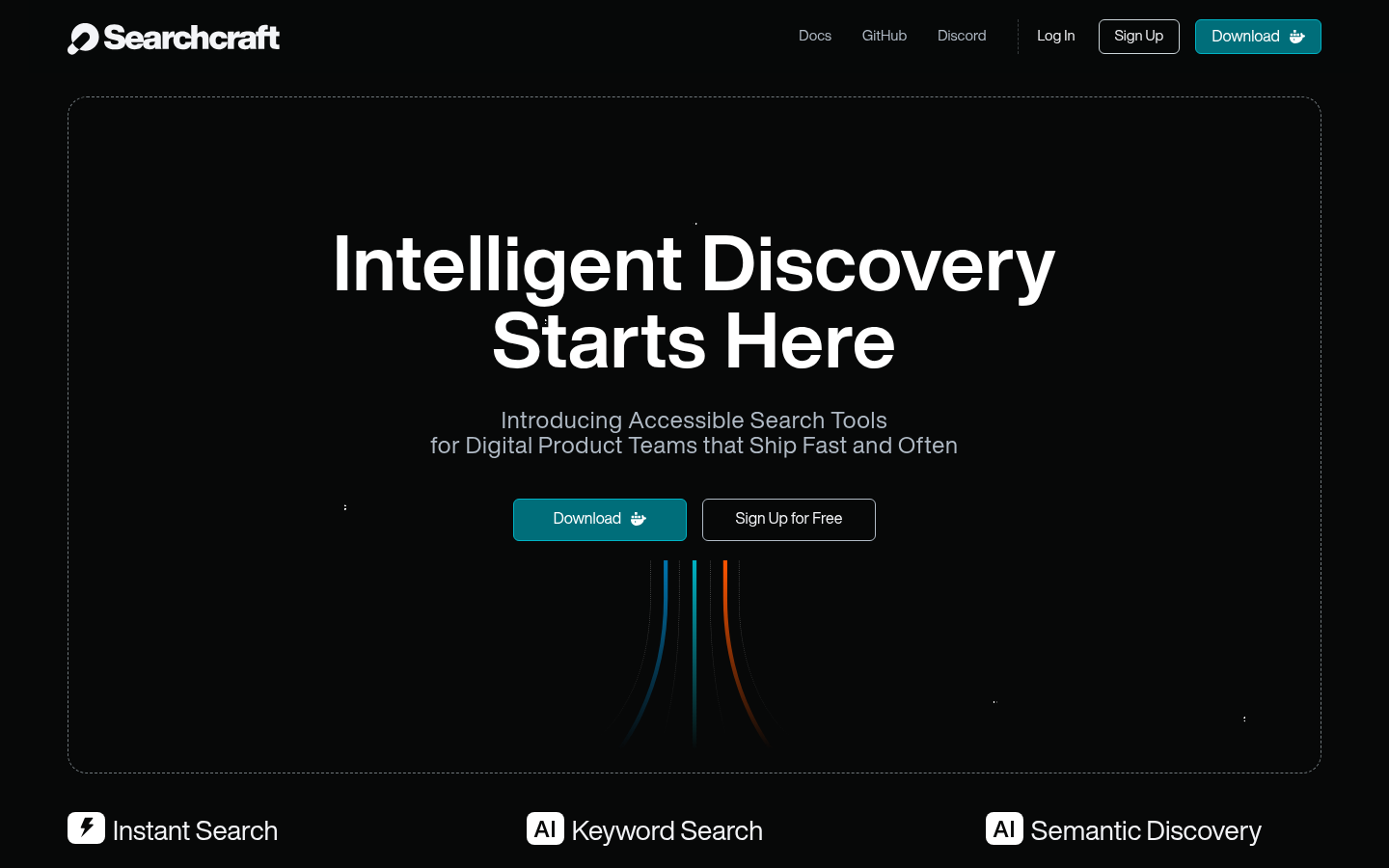 Homepage of the website, as captured