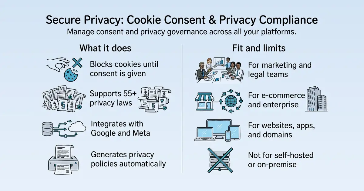 Secure Privacy at a glance
