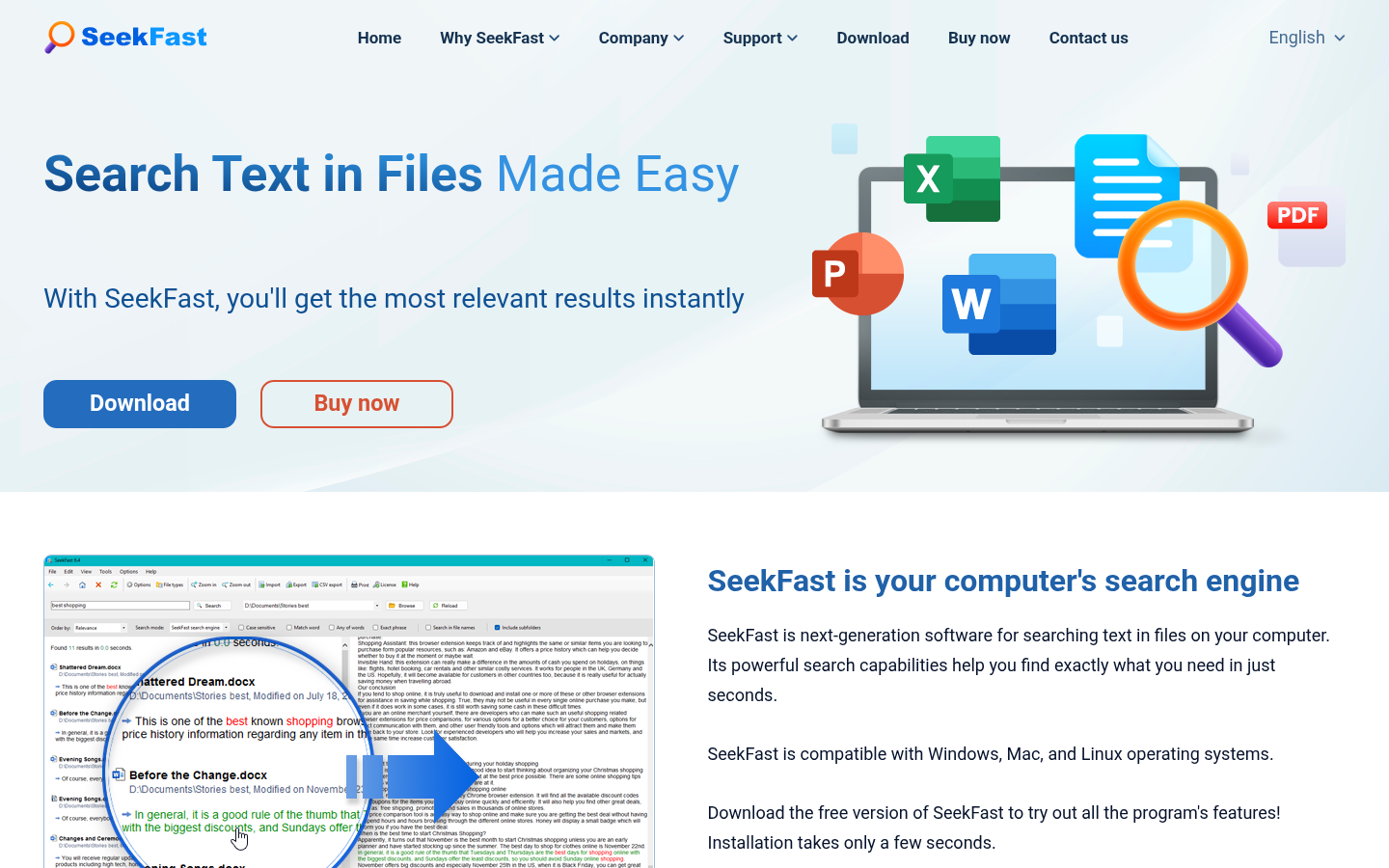 Homepage of the website, as captured