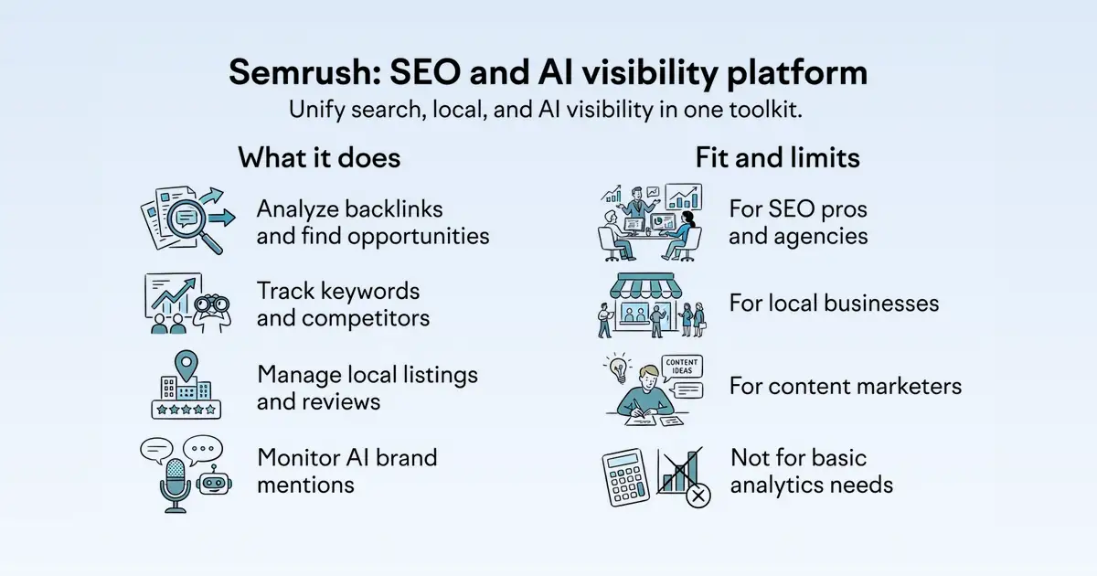 Semrush at a glance