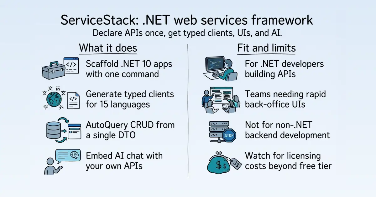 ServiceStack at a glance