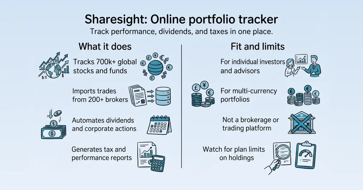 Sharesight at a glance