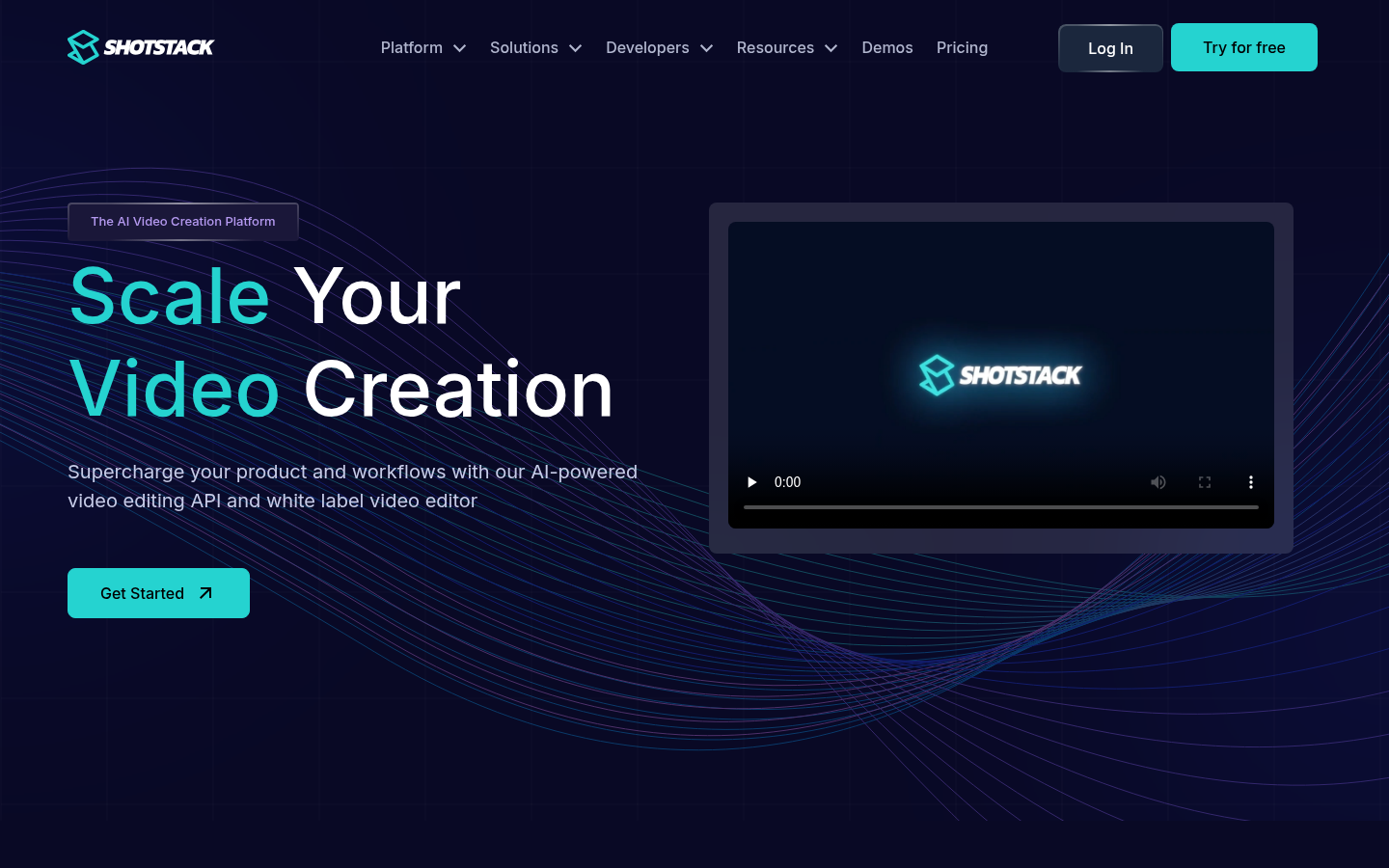 Homepage of the website, as captured