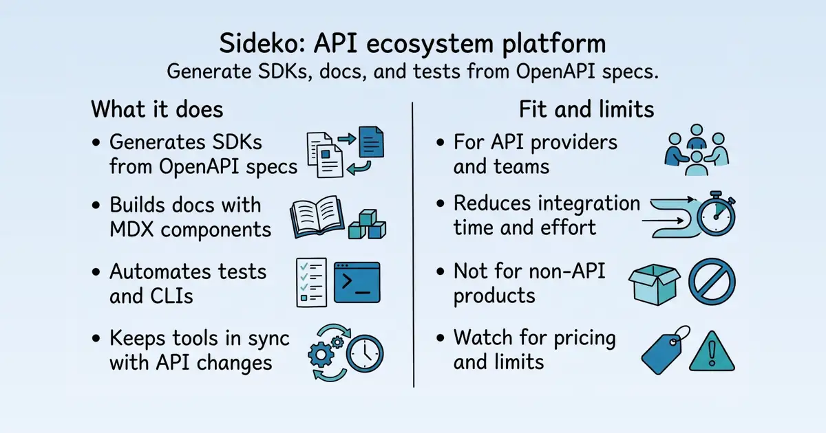 Sideko at a glance