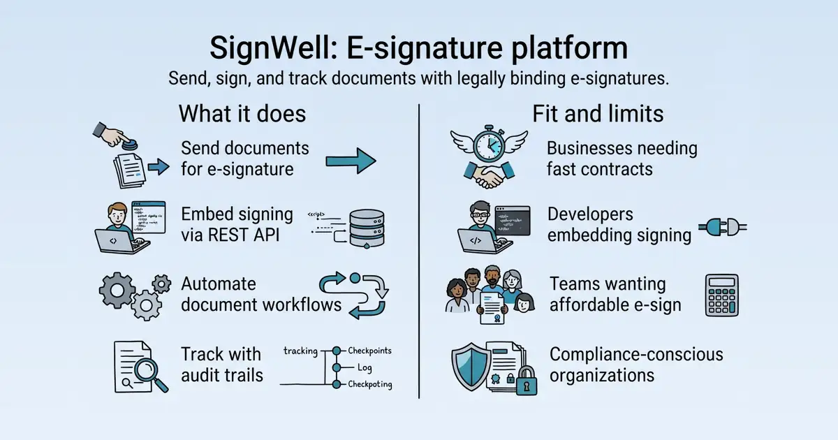 SignWell at a glance
