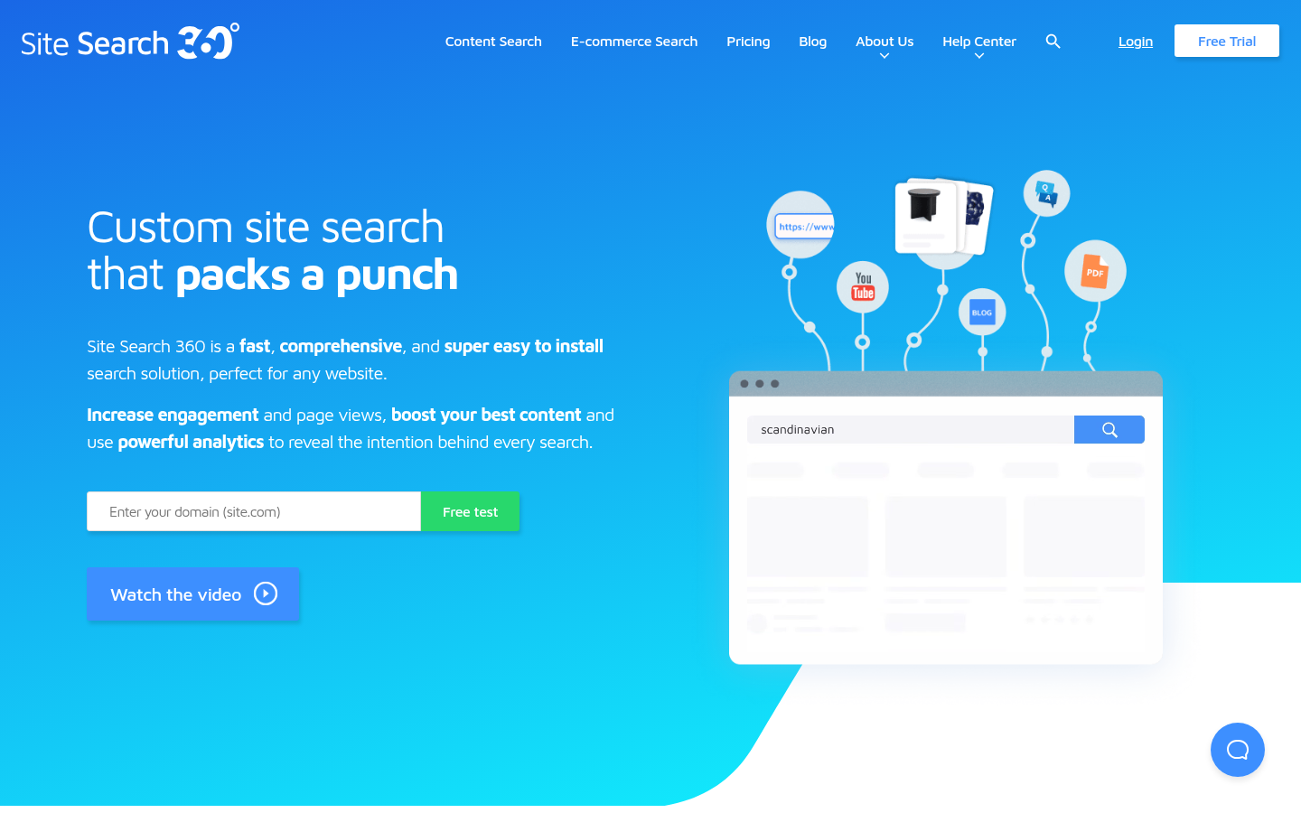 Homepage of the website, as captured