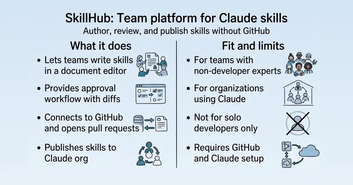 SkillHub at a glance