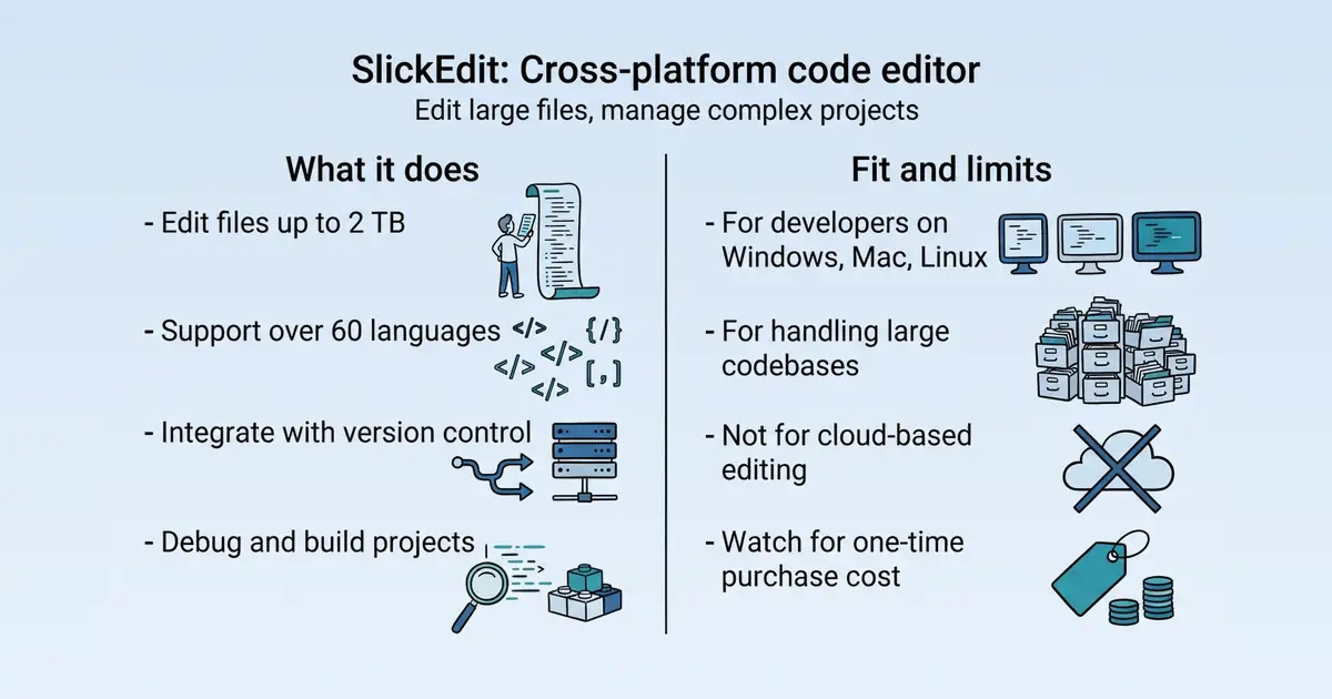 SlickEdit at a glance