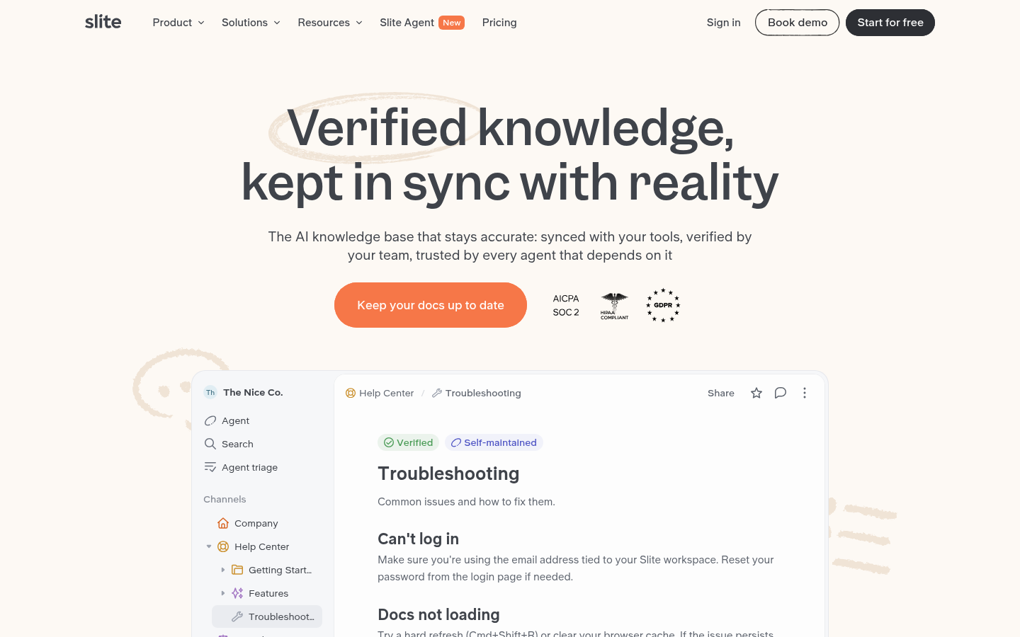 Homepage of the website, as captured