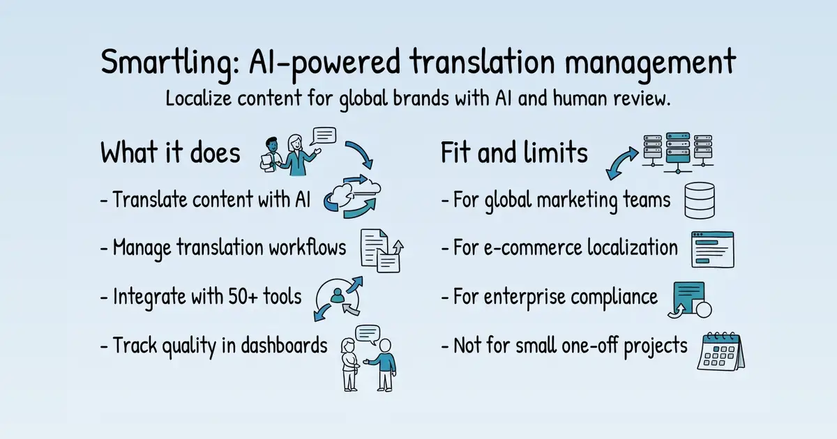 Smartling at a glance