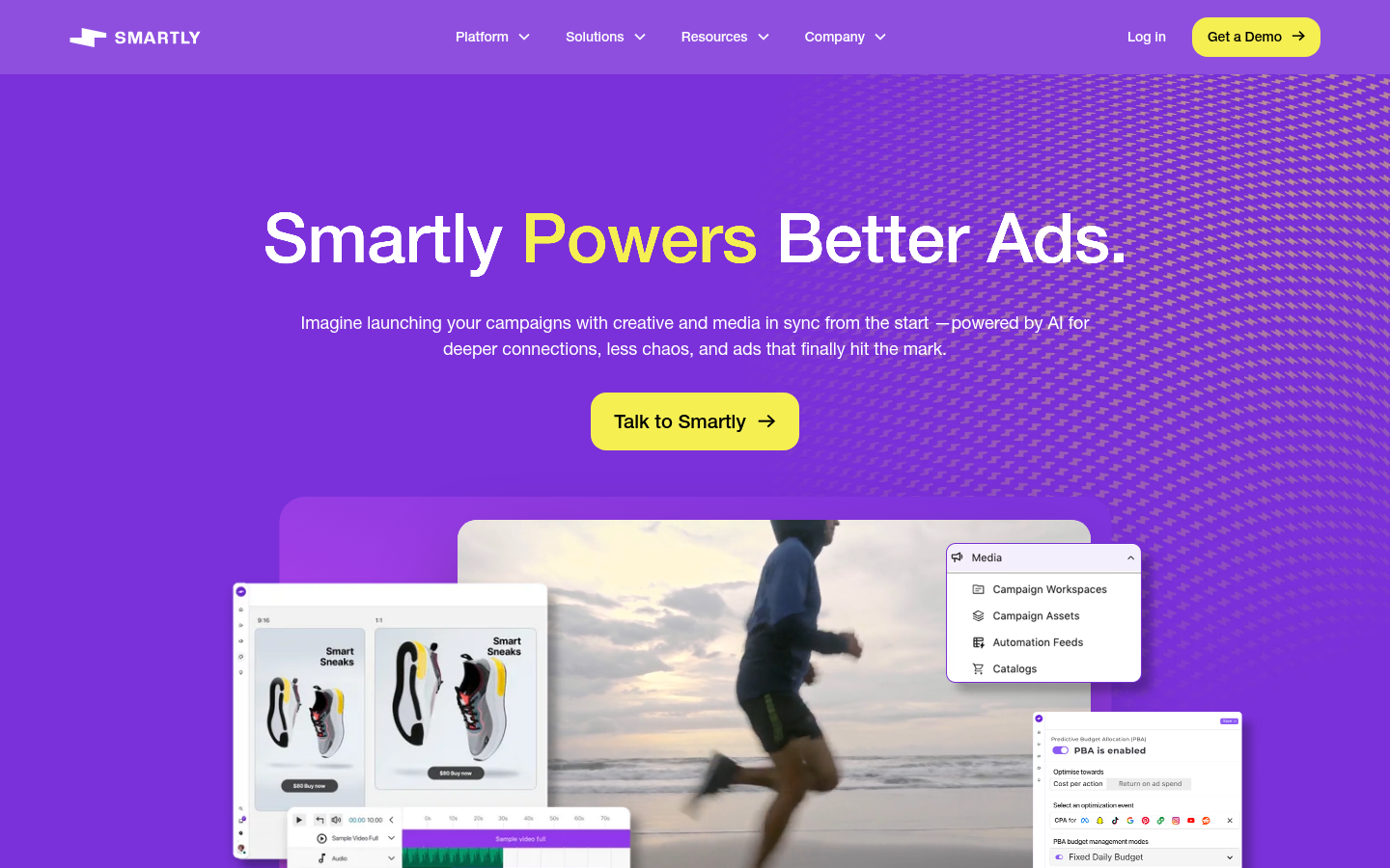 Homepage of the website, as captured