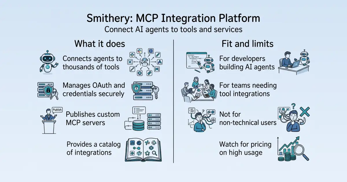 Smithery at a glance