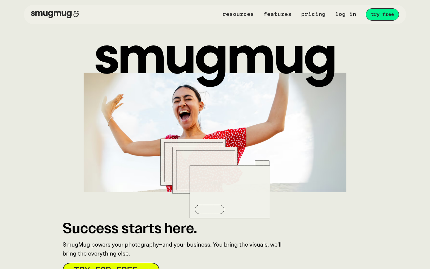 Homepage of the website, as captured