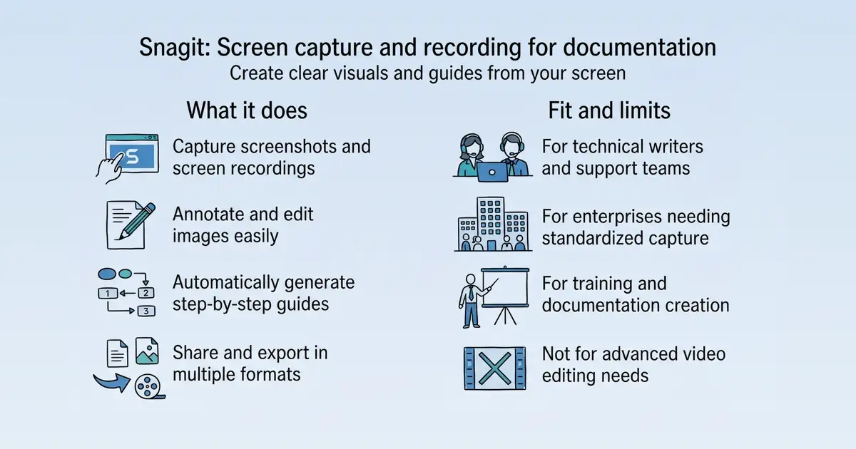 Snagit at a glance