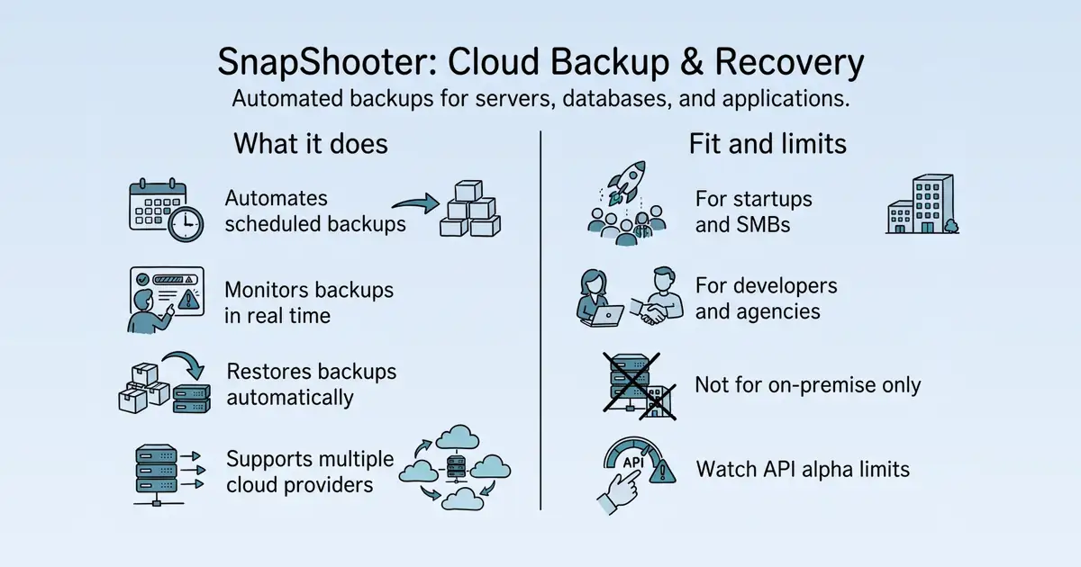 SnapShooter at a glance