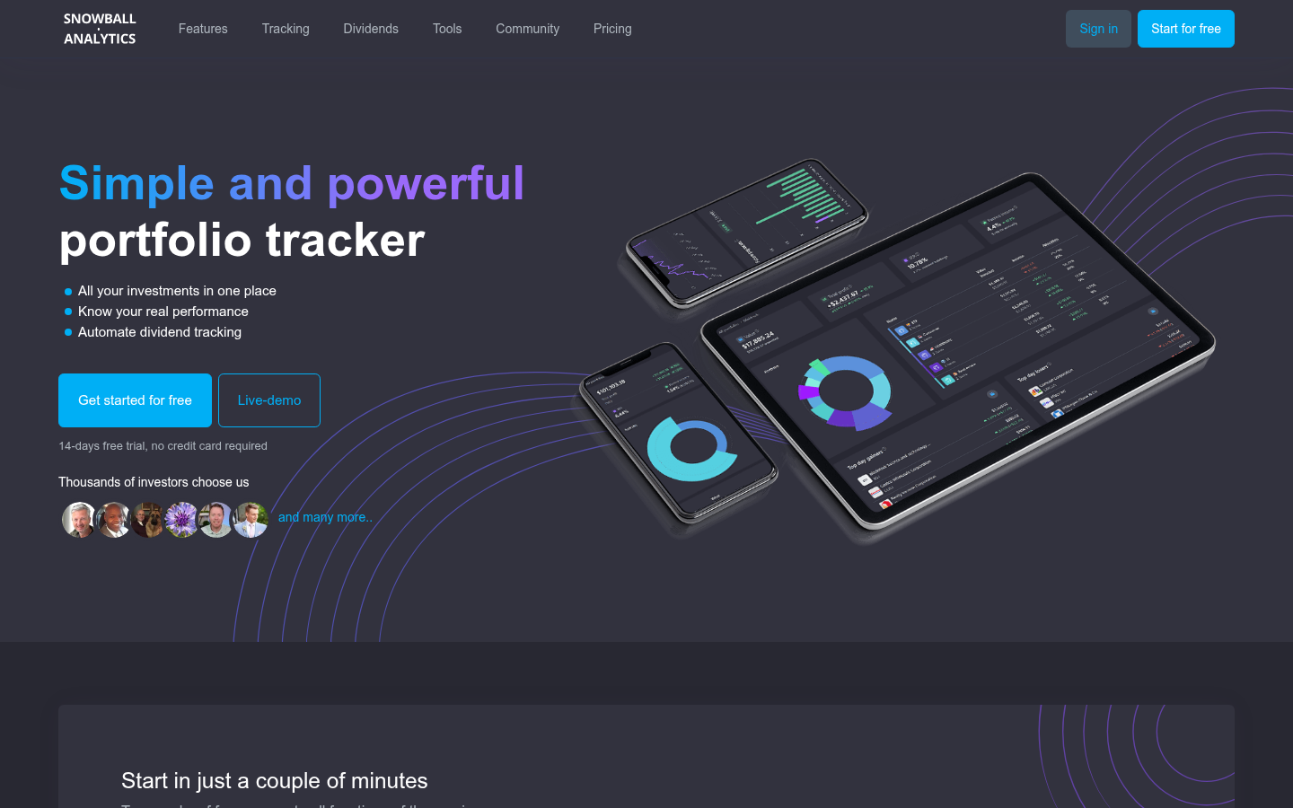 Homepage of the website, as captured