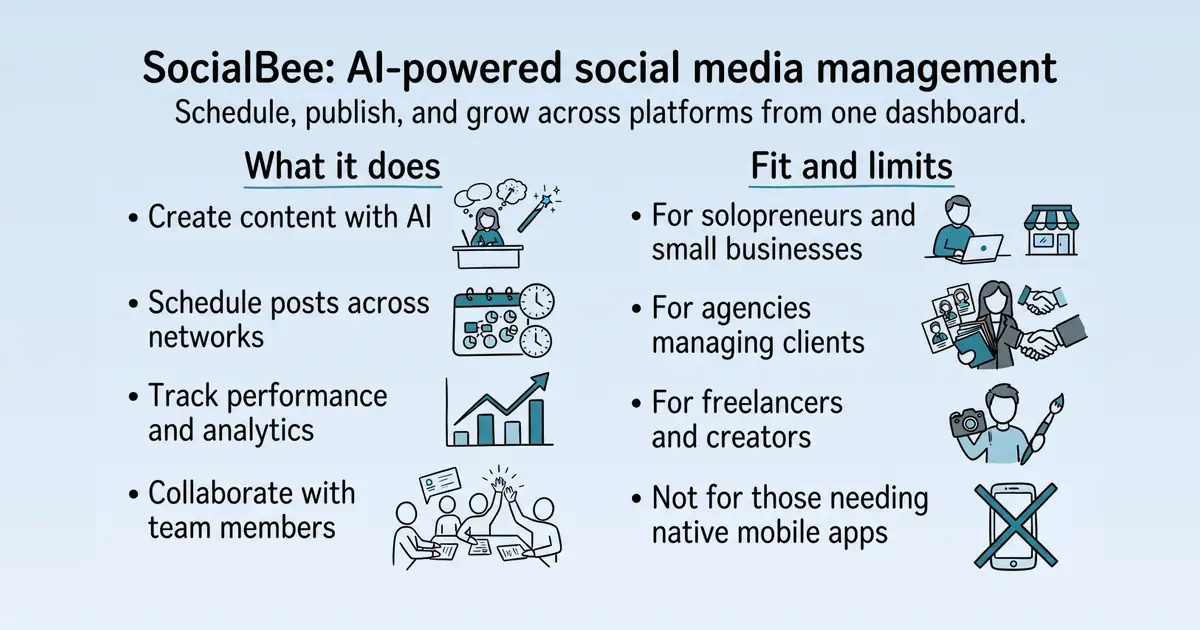 SocialBee at a glance