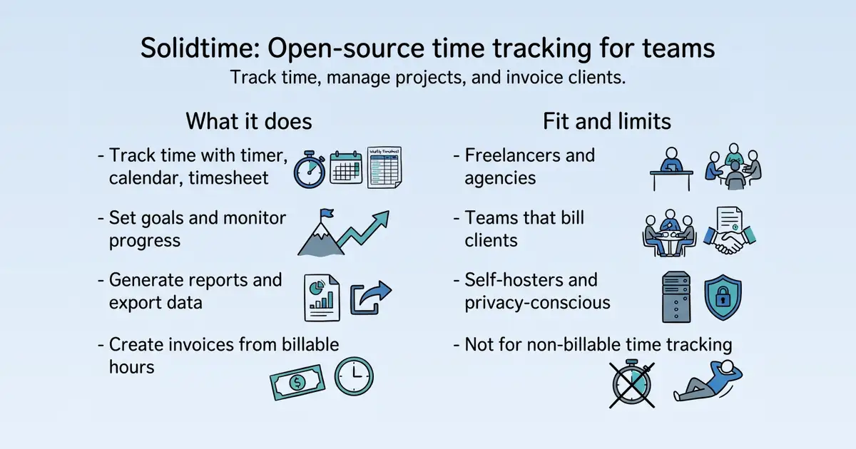 Solidtime at a glance