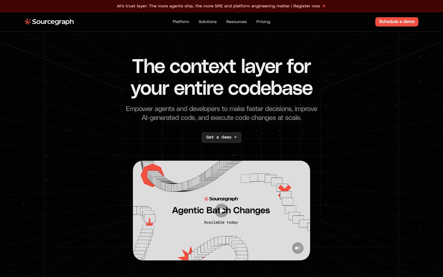 Homepage of the website, as captured