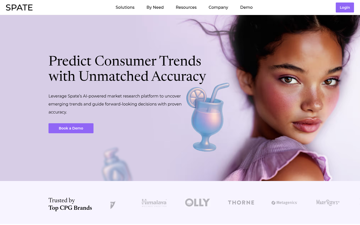 Homepage of the website, as captured