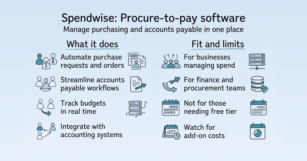 Spendwise at a glance