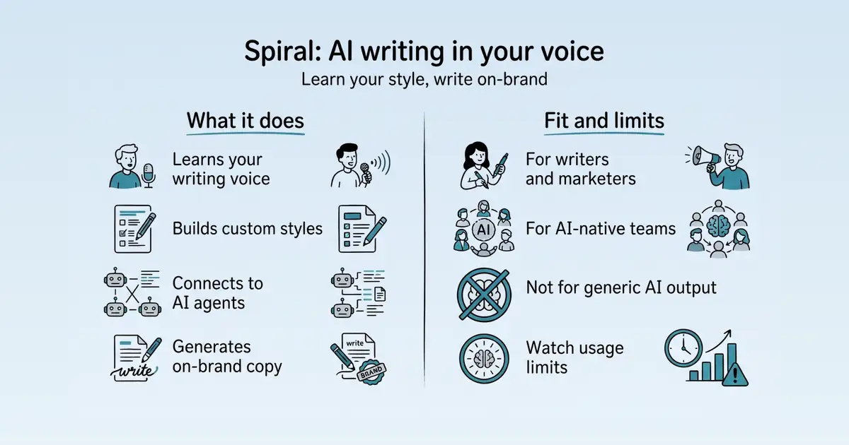 Spiral at a glance