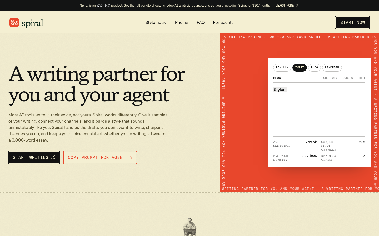 Homepage of the website, as captured