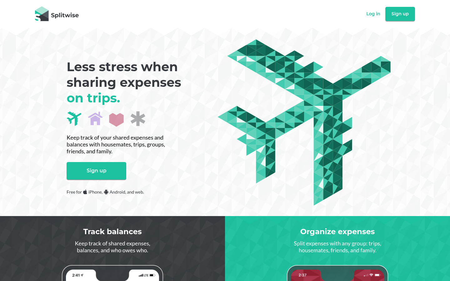 Homepage of the website, as captured