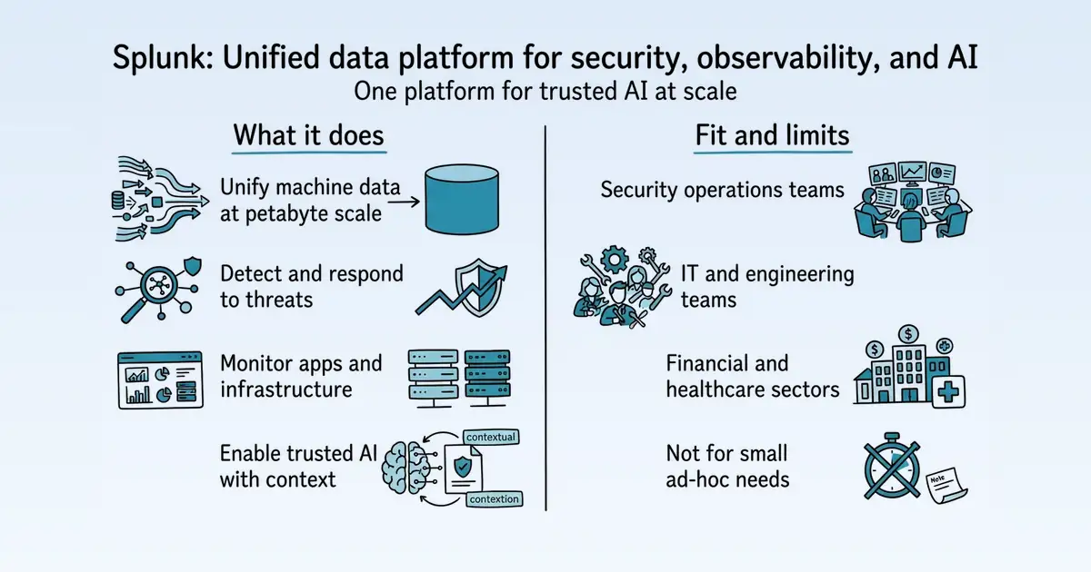 Splunk at a glance