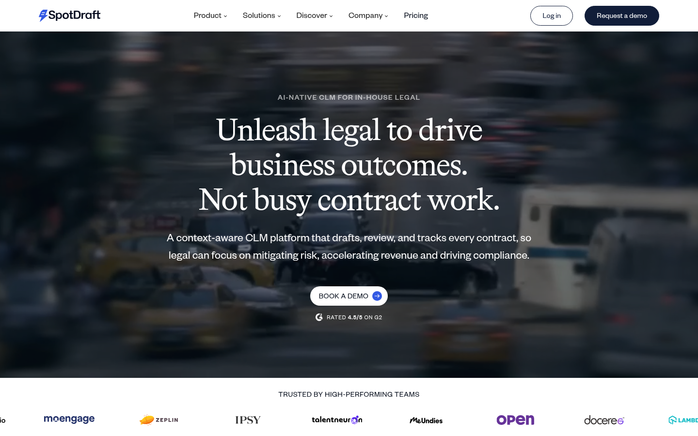 Homepage of the website, as captured