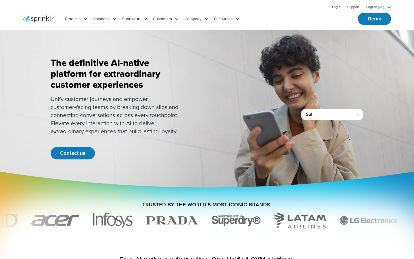 Homepage of the website, as captured