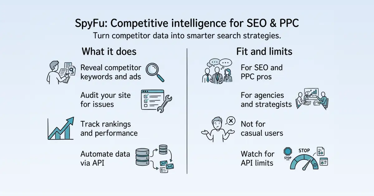 SpyFu at a glance
