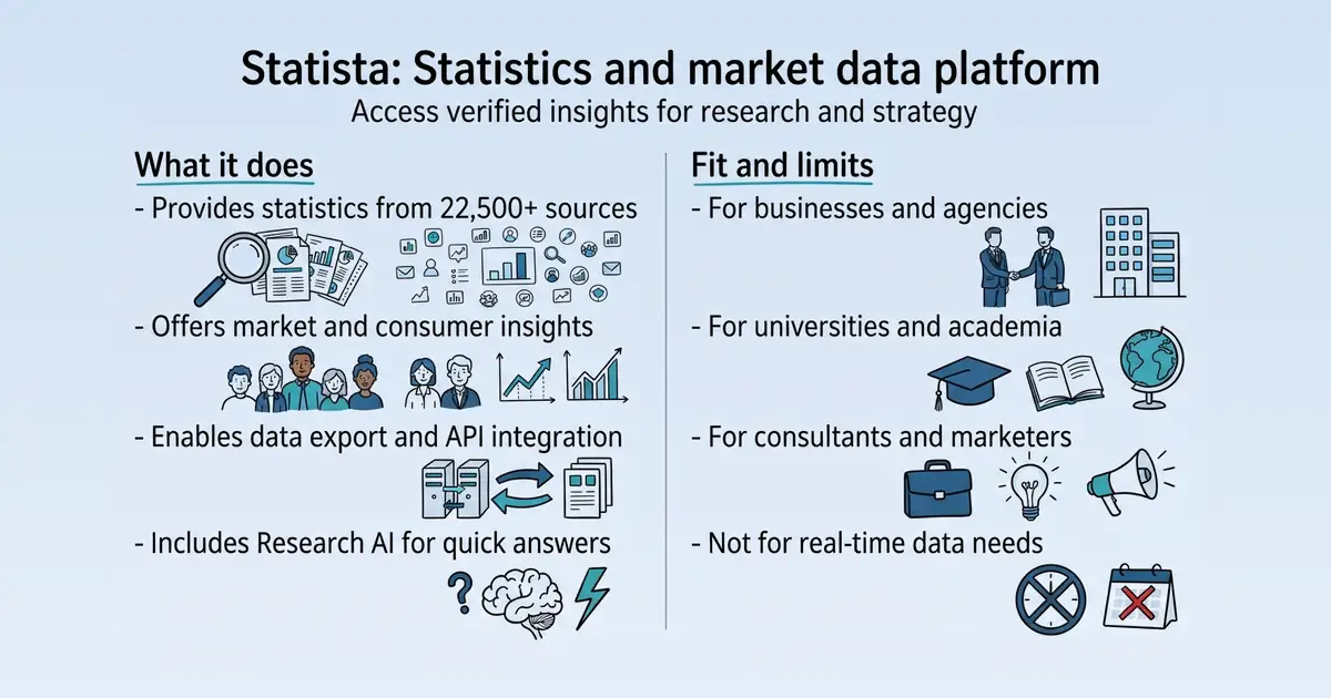 Statista at a glance