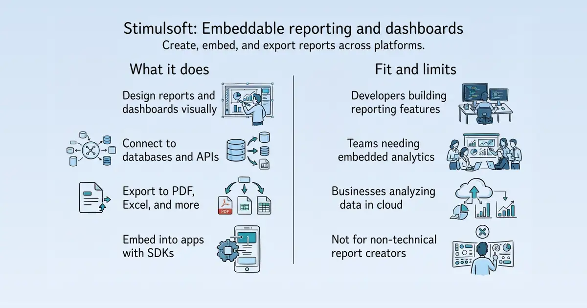 Stimulsoft at a glance