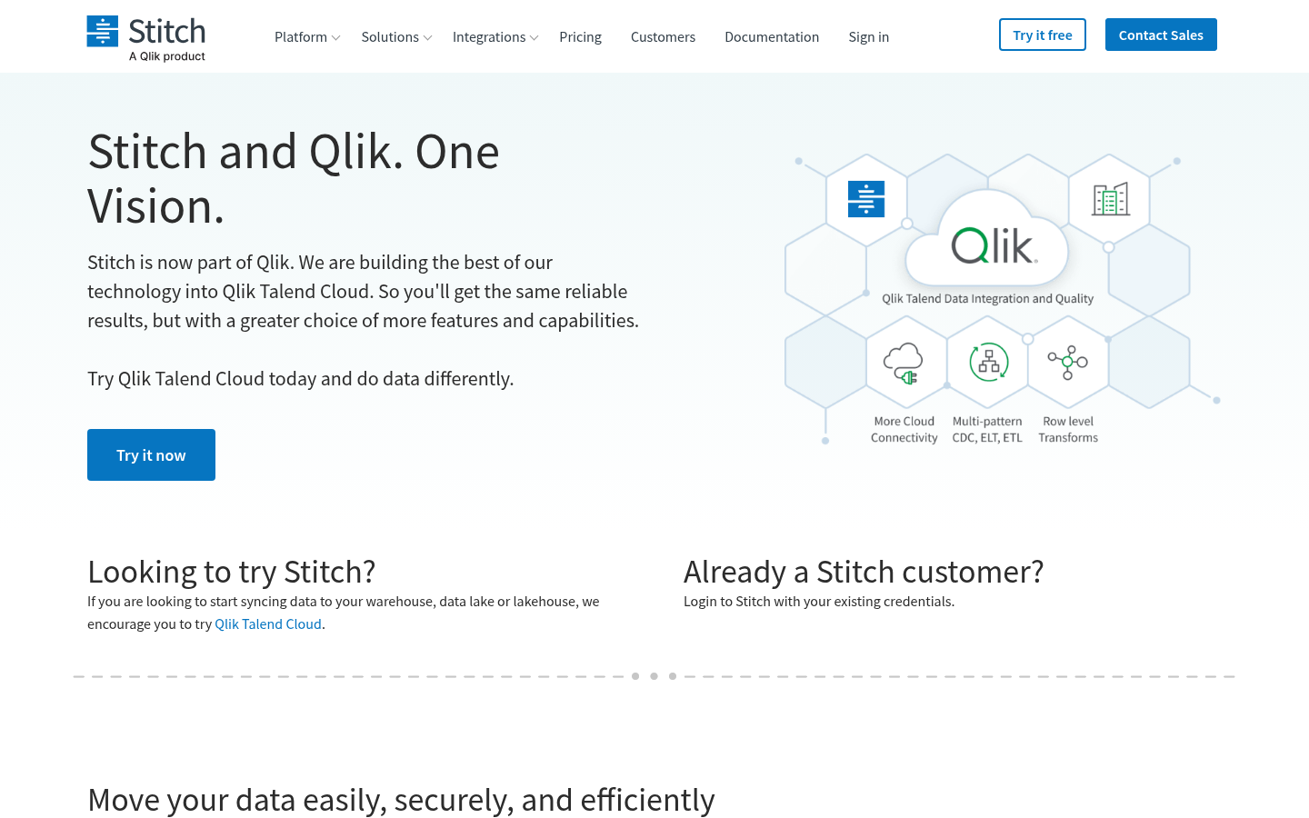 Homepage of the website, as captured