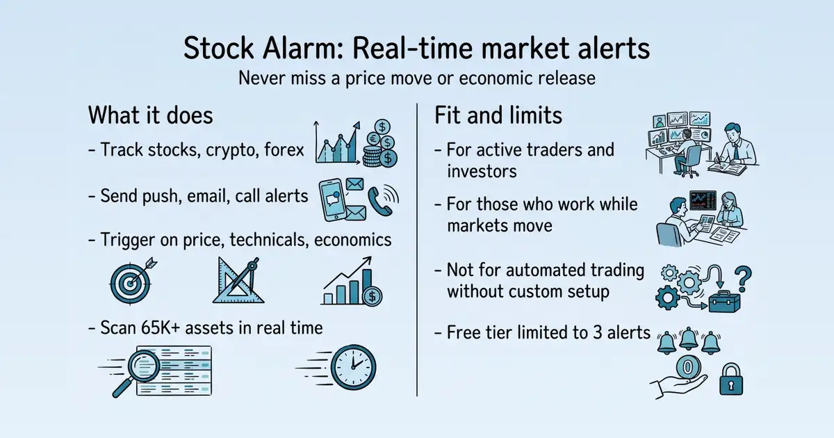 Stock Alarm at a glance