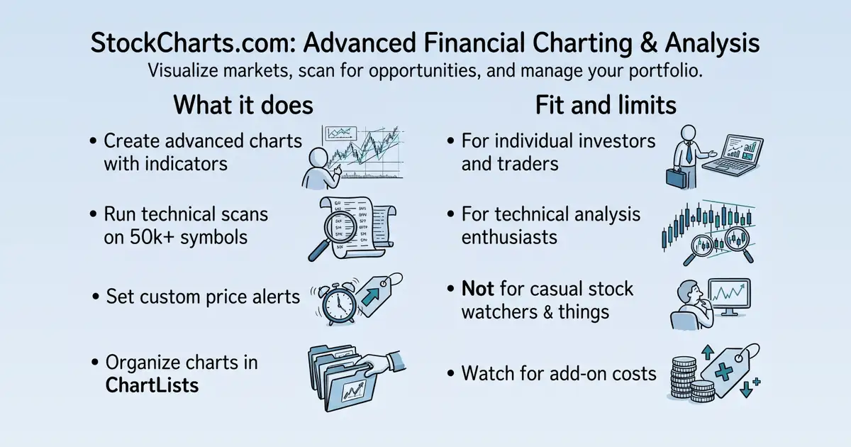 StockCharts.com at a glance