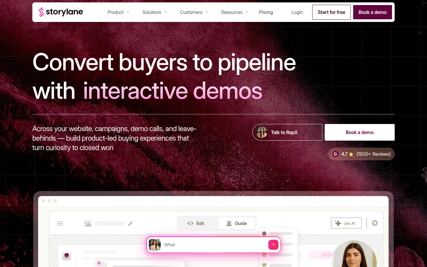 Homepage of the website, as captured