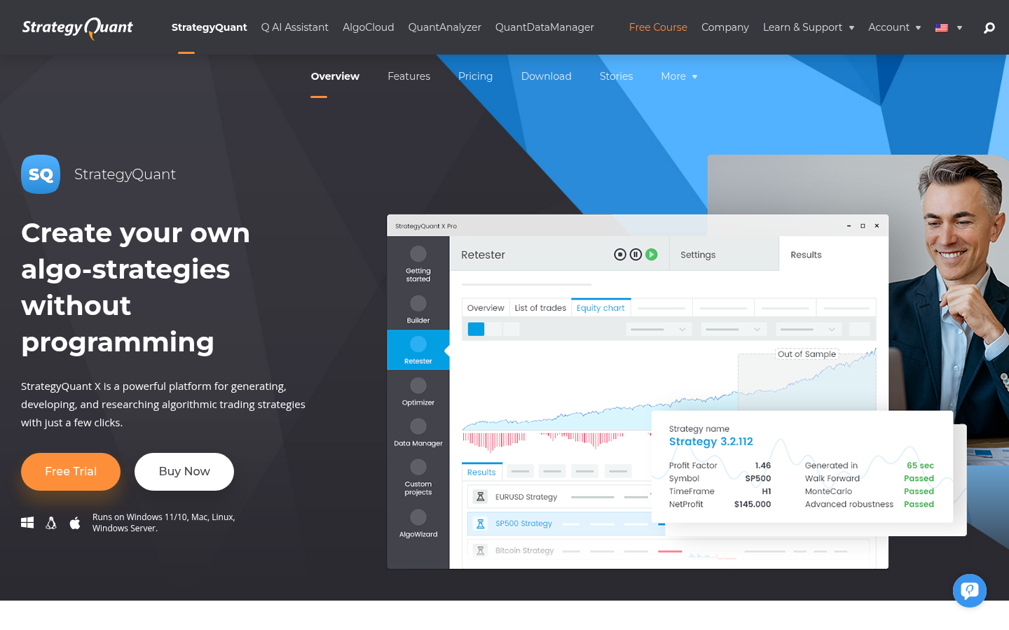 Homepage of the website, as captured