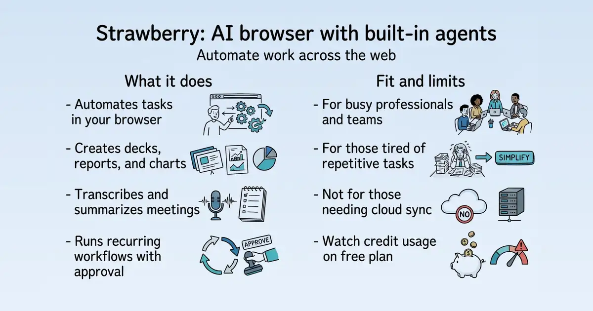 Strawberry at a glance